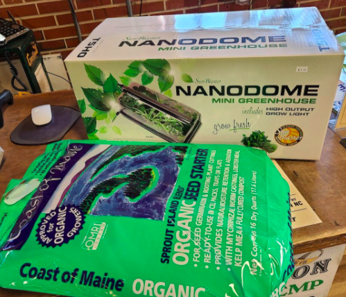 Nanodome for seed starting