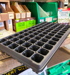 Seed starting cell tray